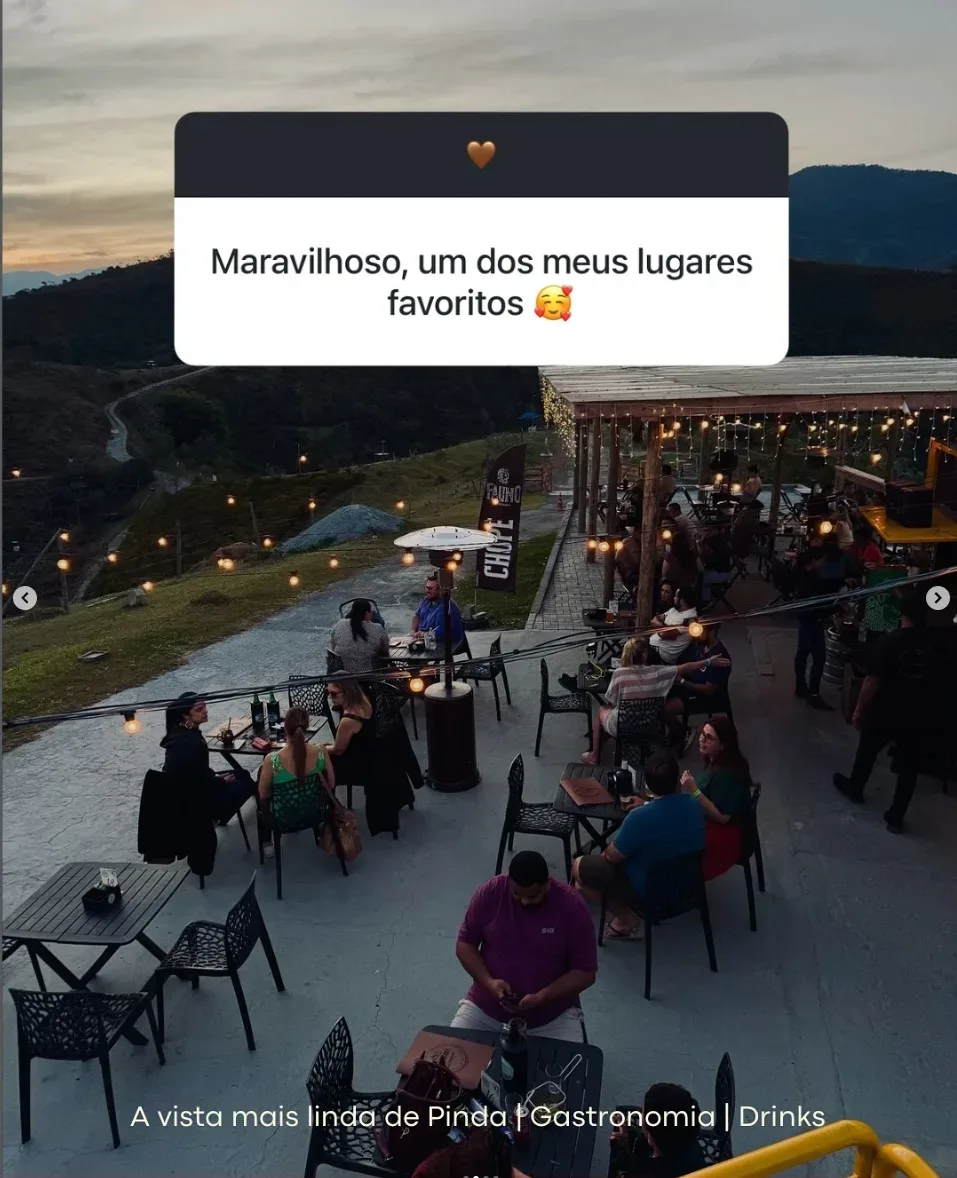 Pé da Serra Gastrobar — drinks e ambiente (foto 20)